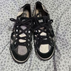 Vans    Troy   w8 Buffalo check black / white